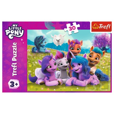 Puzzle - "30" - Przyjacielskie Koniki Pony My Little Pony Trefl