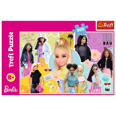 Puzzle - 300 - Twoja ulubiona Barbie / Mattel, Barbie 23025 Trefl Puzzle