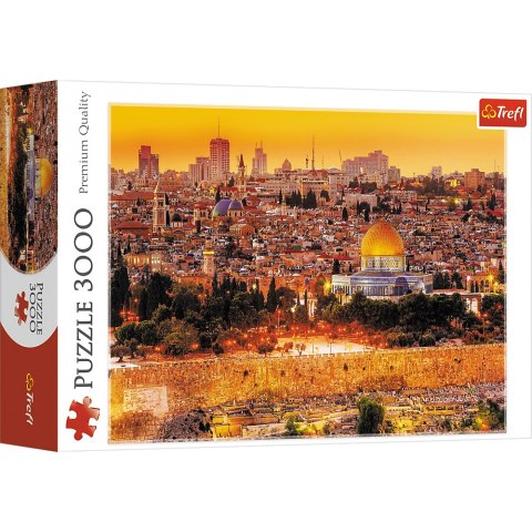 Puzzle - "3000" - Dachy Jerozolimy Trefl 33032 Trefl Puzzle