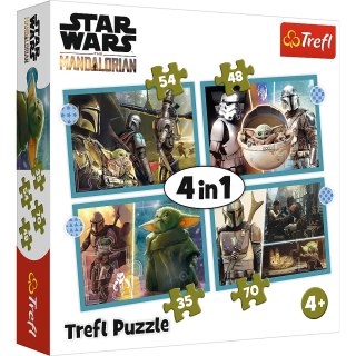 Puzzle - "4w1" - Mandalorian Trefl 34397 Trefl Puzzle