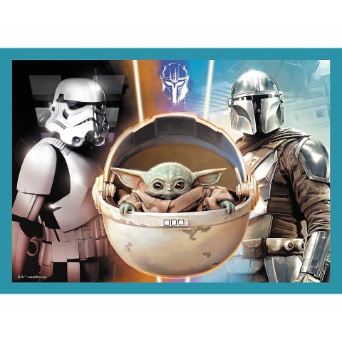 Puzzle - "4w1" - Mandalorian Trefl 34397 Trefl Puzzle