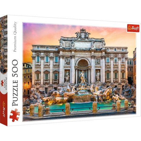 Puzzle 500 el. Fontanna di Trevi, Rzym Trefl 37292 Trefl Puzzle