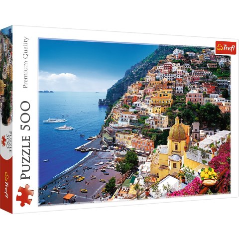 Puzzle 500 el. Positano, Wybrzeże Amalfickie, Włochy Trefl 37145 Trefl Puzzle