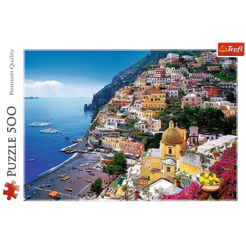Puzzle 500 el. Positano, Wybrzeże Amalfickie, Włochy Trefl 37145 Trefl Puzzle