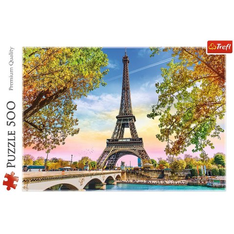 Puzzle 500 el. Romantyczny Paryż Trefl 37330 Trefl Puzzle