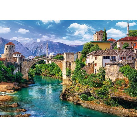 Puzzle 500 el. Stary Most w Mostarze, Bośnia i Hercegowina Trefl 37333 Trefl Puzzle