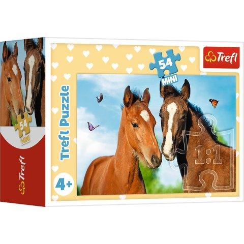 Puzzle - 54 mini - Urocze zwierzątka - Trefl 54195 Trefl Puzzle