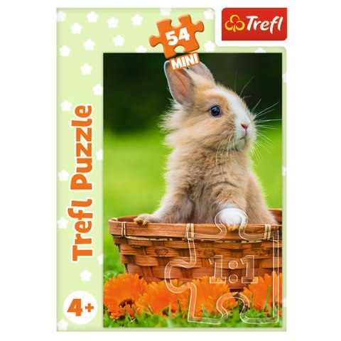 Puzzle - 54 mini - Urocze zwierzątka - Trefl 54195 Trefl Puzzle