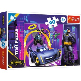 Puzzle - 60 - Batman i jego pojazdy Trefl