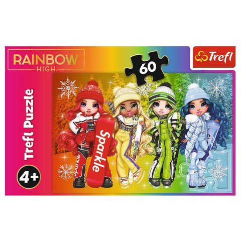 Puzzle - "60" - Radosne lalki Trefl
