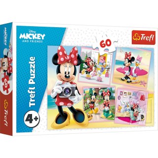 Puzzle - 60 - Urocza Minnie - Disney Minnie Trefl