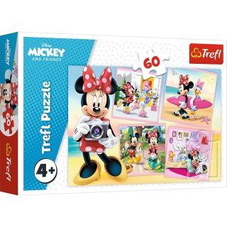 Puzzle - 60 - Urocza Minnie - Disney Minnie Trefl