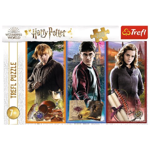 Puzzle Harry Potter 200 el. W świecie magii i czarów Trefl 13277 Trefl Puzzle