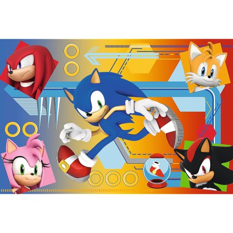 Puzzle Sonic 60 el. Sonic w akcji
