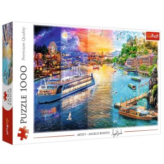 Puzzles - 1000 - Rejs po rzece Trefl 10860 Trefl Puzzle