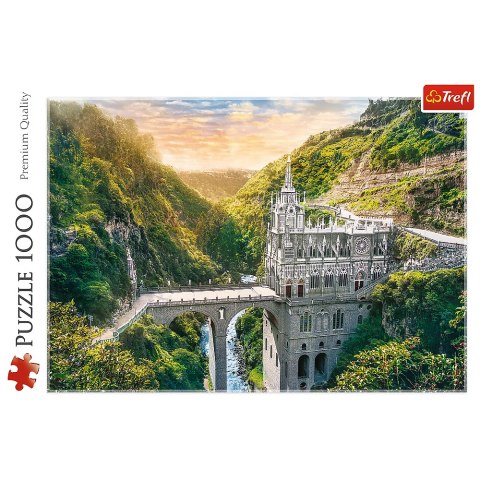 Puzzles - 1000 - Sanktuarium Las Lajas, Kolumbia Trefl Puzzle