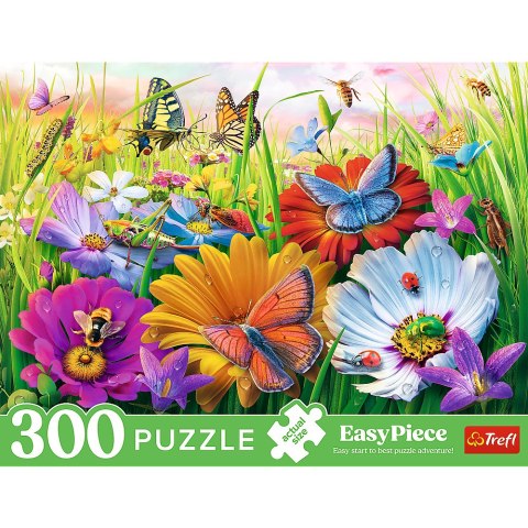 Puzzles - 300 EasyPiece - Owady na łące Trefl 23103 Trefl Puzzle