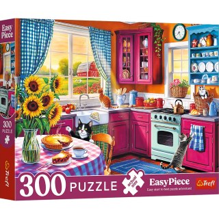 Puzzles - 300 EasyPiece - Poranek w kuchniFSC Mix 70% 23102 Trefl Puzzle