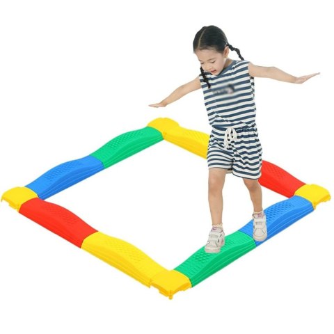 Ścieżka Sensoryczka Deski Równoważne 16 Desek Łączenia Antypoślizgi LEAN Toys
