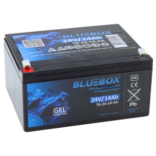 BLUEBOX Akumulator Żelowy VRLA AGM 24V14Ah Do Auta Na Akumulator LEAN CARS
