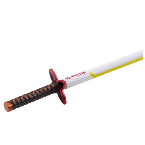 Długopis Miecz Katana Anime Metalowy Czarny Tusz Wymienny Wkład Biało-Żółty LEAN