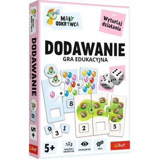 GRA - Dodawanie/Mały Odkrywca Trefl 02805 Trefl Gry
