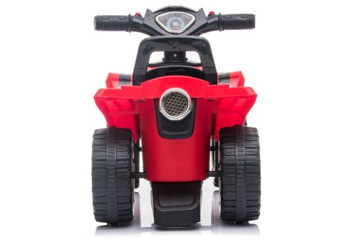 Jeździk Quad Dźwięk Światła 551-G Czerwony LEAN CARS