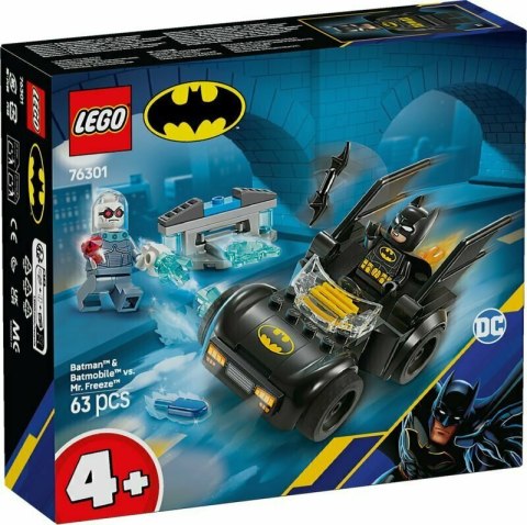 LEGO 76301 SUPER HEROES Batman i Batmobil kontra Mr. Freeze LEGO