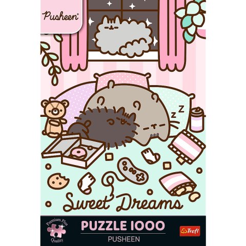 Puzzle - 1000 Premium Plus - Pusheen Trefl 12080 Trefl Puzzle