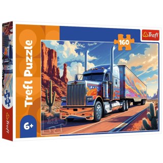 Puzzle 160 - Ciężarówka w trasie Trefl 15413 Trefl Puzzle