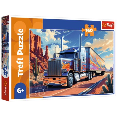 Puzzle 160 - Ciężarówka w trasie Trefl 15413 Trefl Puzzle
