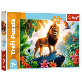 Puzzle 200 - Król dżungli Trefl 13329 Trefl Puzzle
