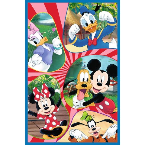 Puzzle - 3x80 - Ekipa Myszki Miki Trefl 34887 Trefl Puzzle