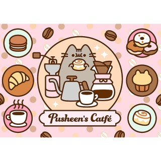 Puzzle - 500 - Pusheen w kawiarni Trefl 37528 Trefl Puzzle