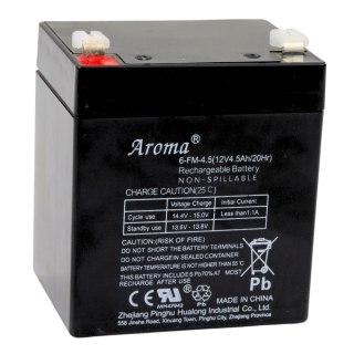 Akumulator Żelowy Aroma Do Auta na Akumulator 12V4.5Ah LEAN CARS