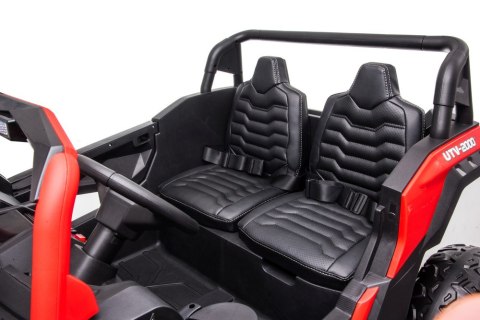Auto Na Akumulator Buggy Biały LEAN CARS