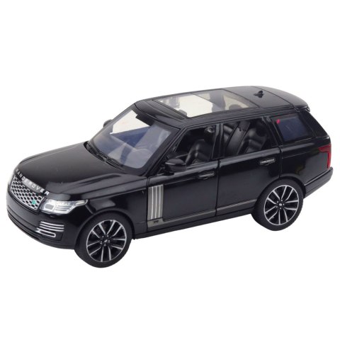 Auto Range Samochód Range Rover Czarny Efekty Dżwiękowe Czarny LEAN Toys