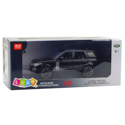 Auto Range Samochód Range Rover Czarny Efekty Dżwiękowe Czarny LEAN Toys