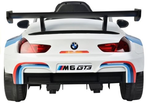 Auto na Akumulator BMW M6 GT3 Biały LEAN CARS