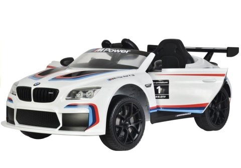 Auto na Akumulator BMW M6 GT3 Biały LEAN CARS