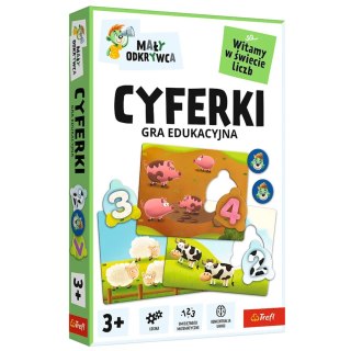 GRA - Cyferki Mały Odkrywca Trefl 02810 Trefl Gry
