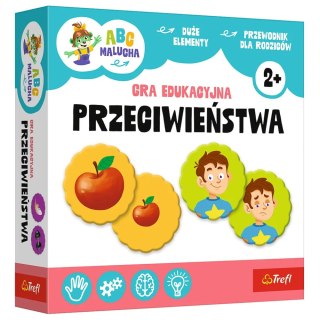 GRA - Przeciwieństwa-ABC Malucha Trefl 02908 Trefl Gry