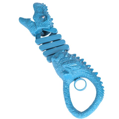 Gryzący Dinozaur Chwytak Pistolet Niebieski LEAN TOYS