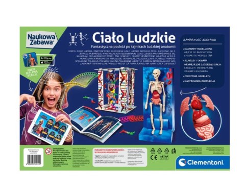 Naukowa Zabawa Ciało Ludzkie Clementoni 60249 Clementoni