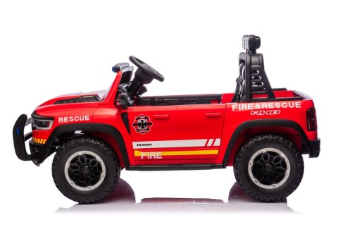 Pojazd na akumulator RAM ZB629-F Straż Pożarna LEAN CARS