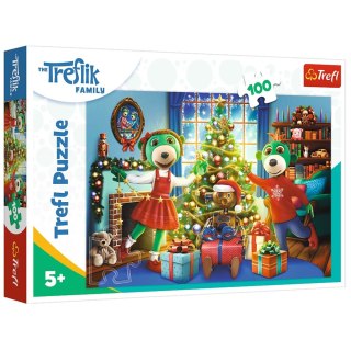 Puzzle - 100 - XMAS Zimowe Trefliki - Trefl 16459 Trefl Puzzle