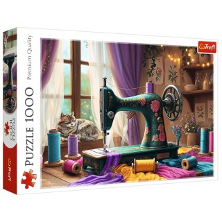 Puzzle - 1000 - Moja pracownia krawiecka Trefl 10952 Trefl Puzzle