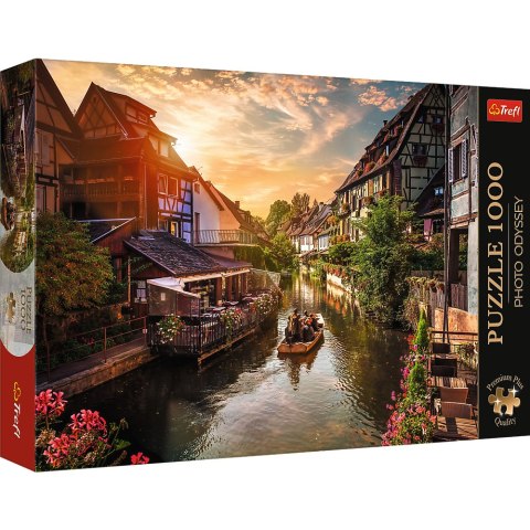 Puzzle- 1000 Premium Plus Mała Wenecja w Colmar, Francja Trefl 10816 Trefl Puzzle