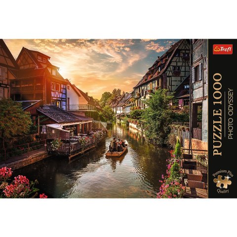 Puzzle- 1000 Premium Plus Mała Wenecja w Colmar, Francja Trefl 10816 Trefl Puzzle
