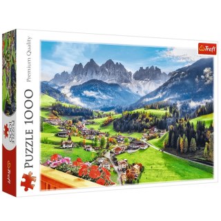 Puzzle - 1000 - St. Magdalena, Dolomity, Włochy Trefl 10946 Trefl Puzzle